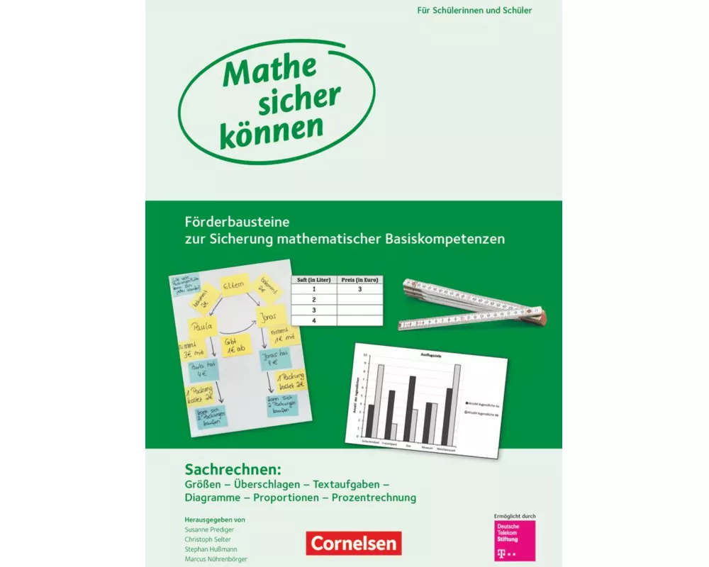 Mathe sicher können - Förderbausteine zur Sicherung mathematischer Basiskompetenzen - 5.-8. Schuljahr
