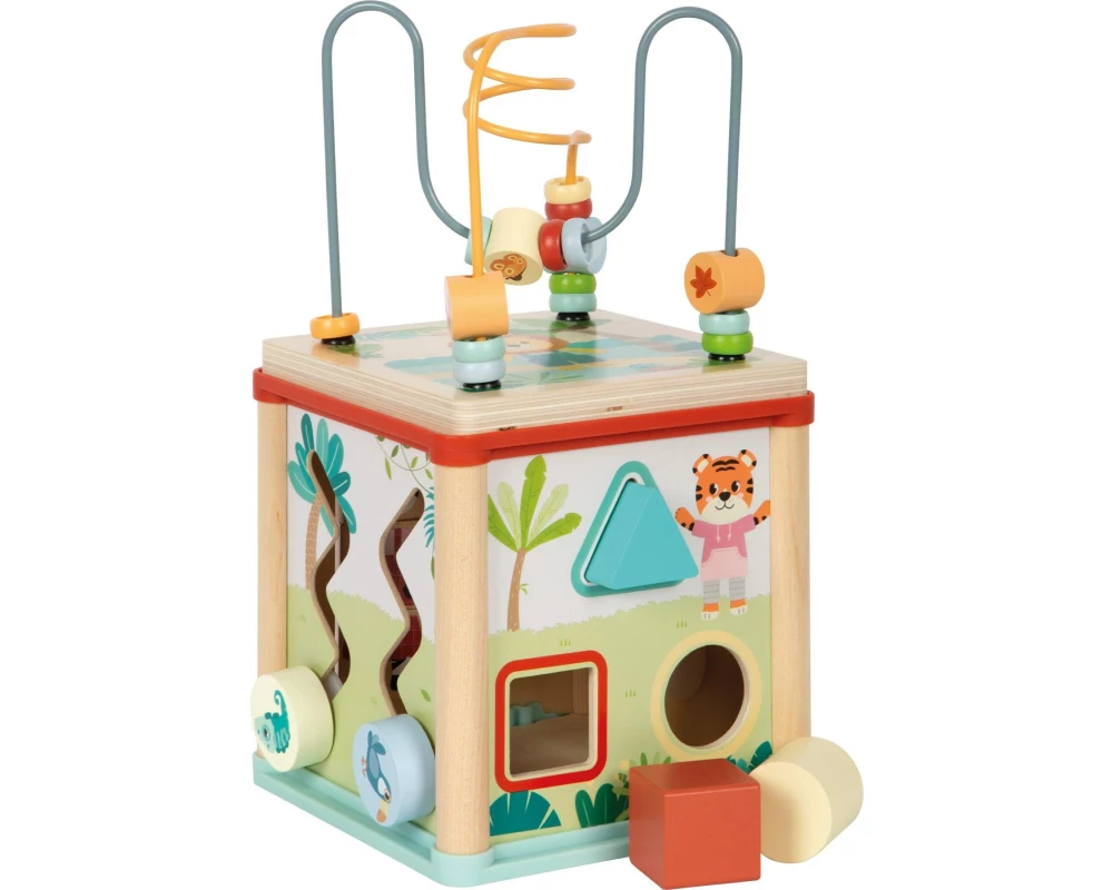 small foot Motorikwürfel Jungle Friends