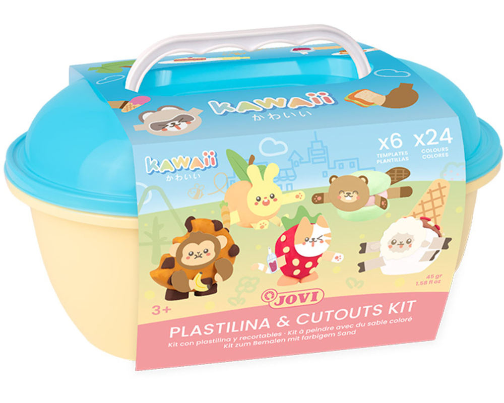 JOVI Modellierset 24x15g 514052203 Kawaii
