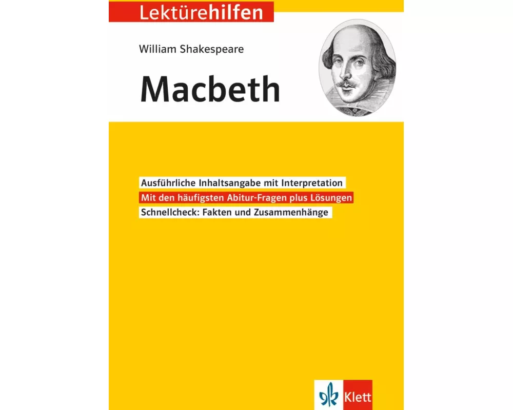 Lektürehilfen William Shakespeare "Macbeth"