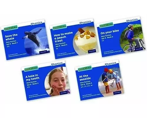 Read Write Inc. Phonics: Blue Set 6 Non-fiction books (Mixed Pack of 5)