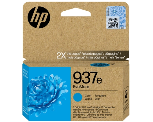 HP EvoMore 937e Original Inkjet Ink Cartridge