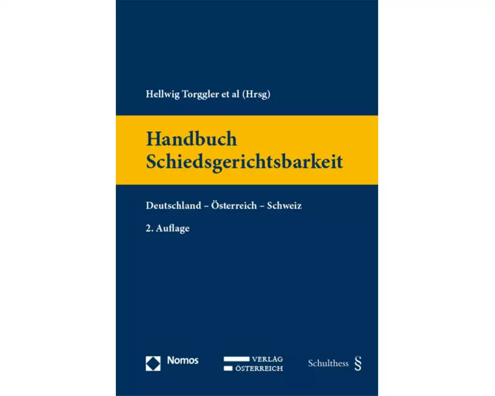 Handbuch Schiedsgerichtsbarkeit