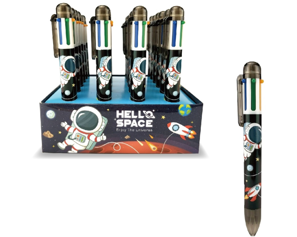 ROOST Kugelschreiber HABP-001 Hello Space, 4 Farben