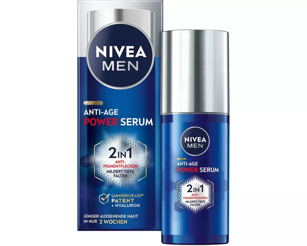 NIVEA MEN Gesichtsserum Anti-Age Power Luminous630 30 ml