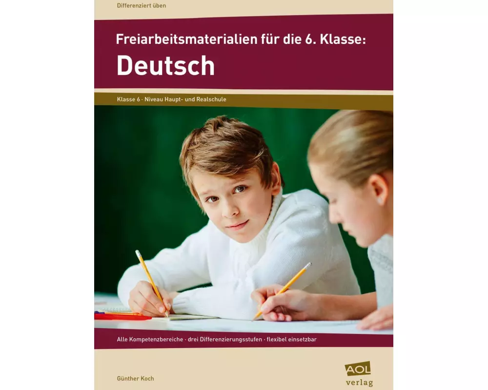 Freiarbeitsmaterialien für die 6. Klasse: Deutsch
