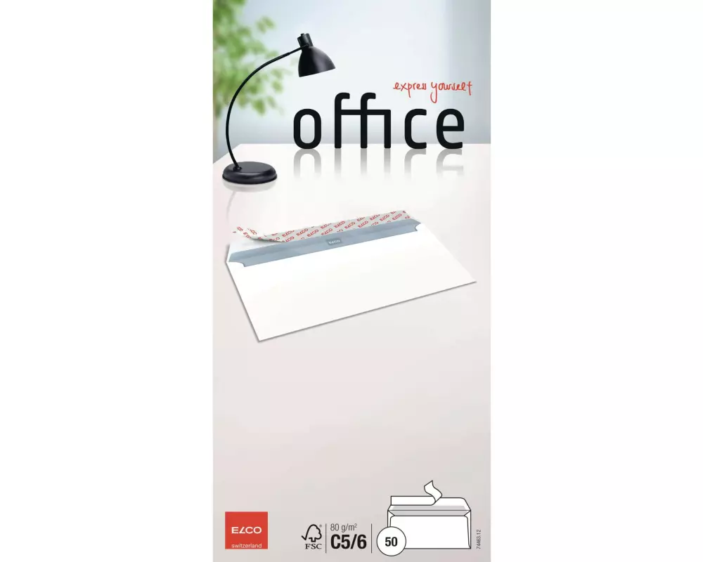 ELCO Couvert Office C5/6 ohne Fenster, 50 Stück