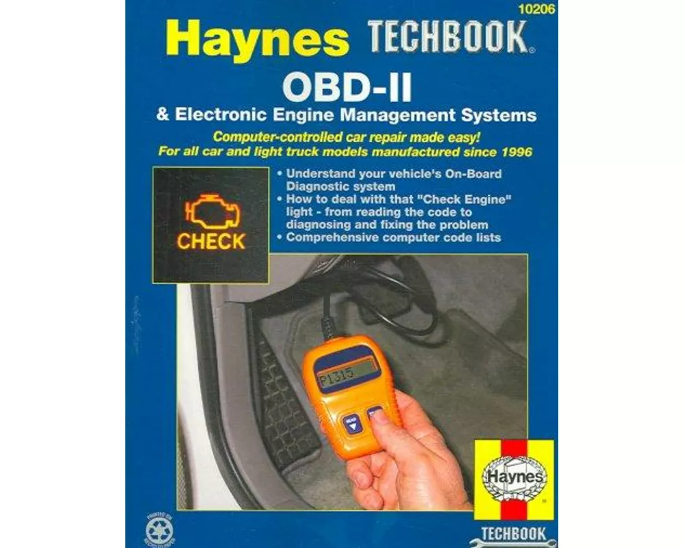 OBD-II & Electronic Engine Management Systems (96-on) Haynes Techbook (USA)
