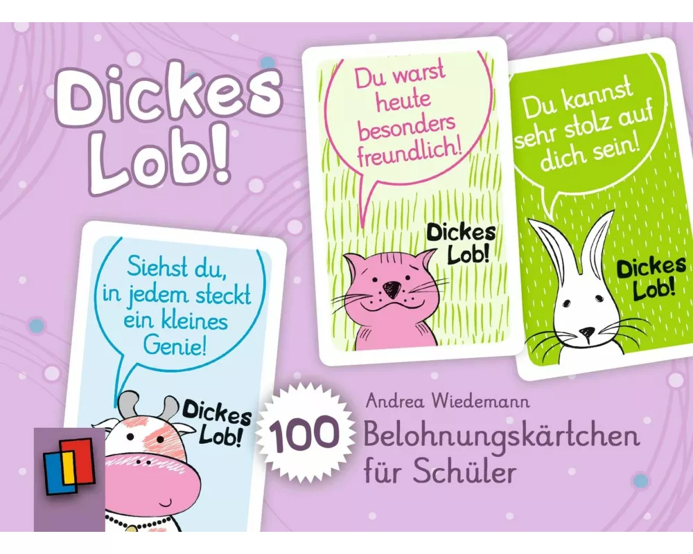 Dickes Lob! 100 Belohnungskärtchen für Schüler*innen