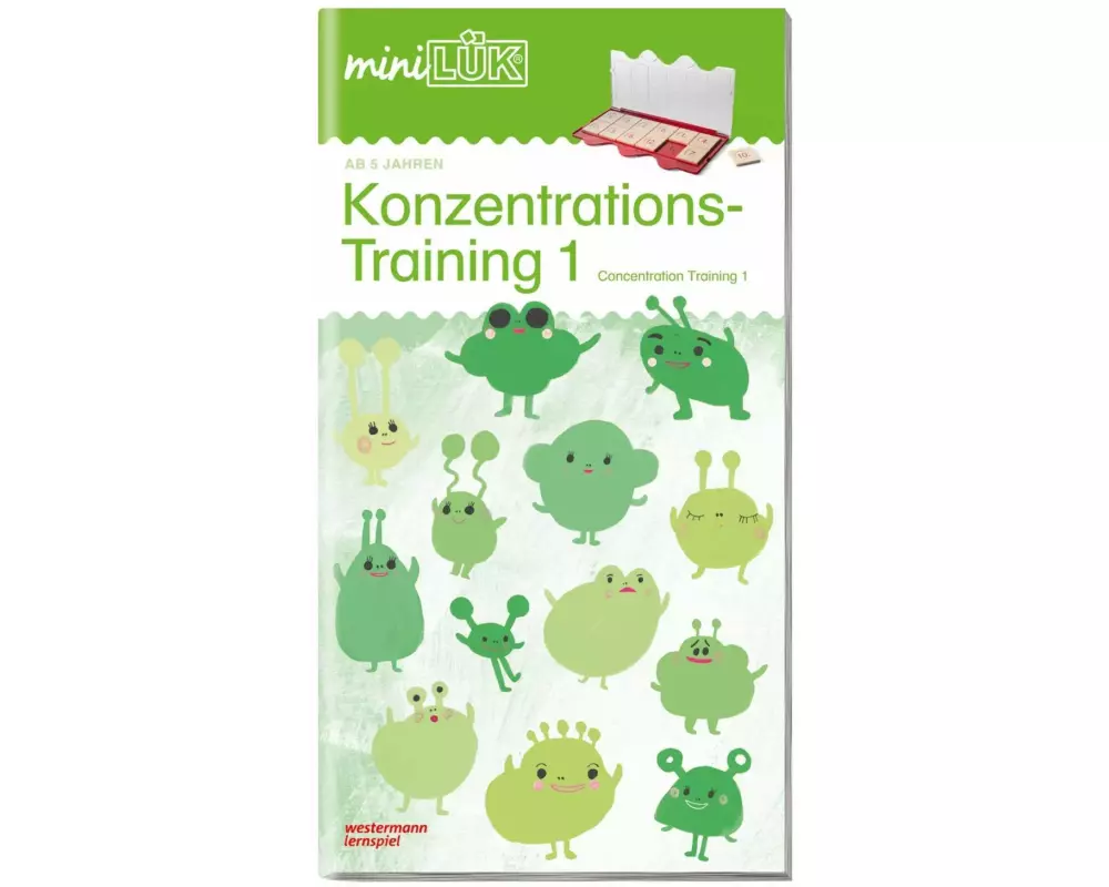 miniLÜK Konzentrationstraining 1: für Vor- und Grundschulkinder / concentration training