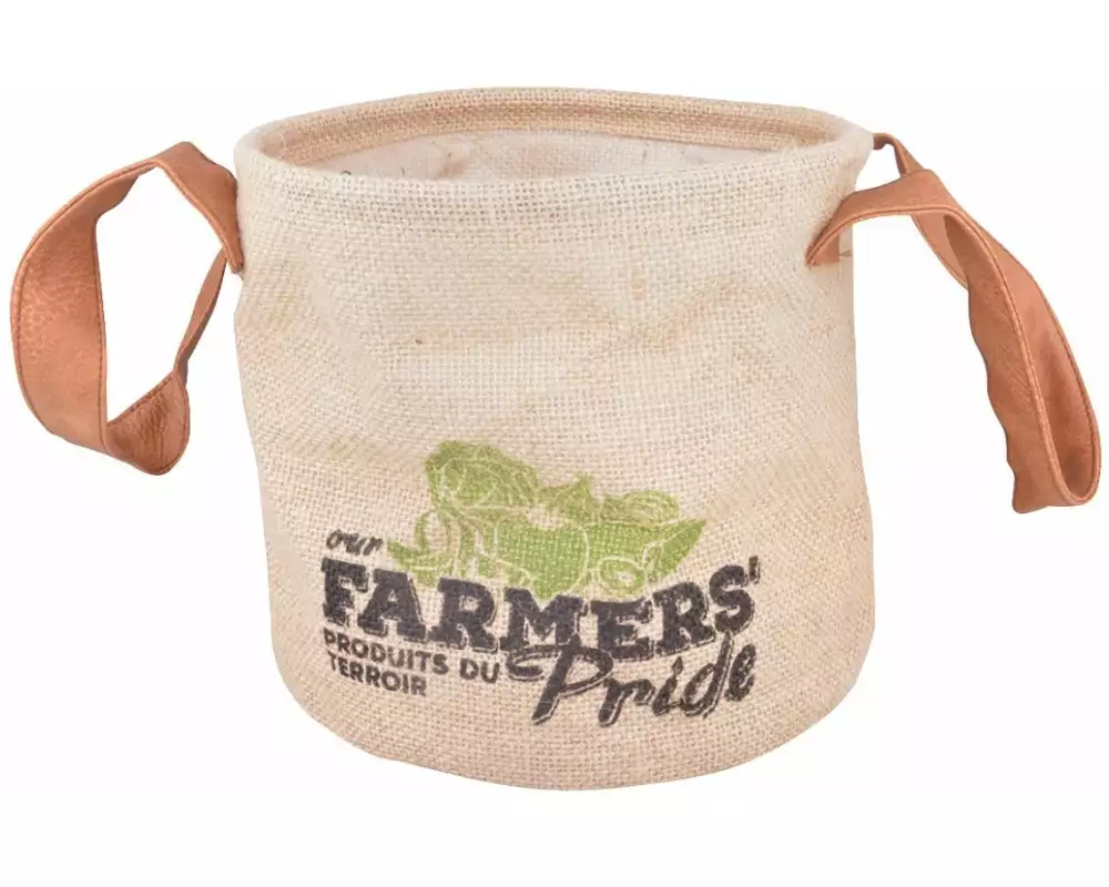 Esschert Design Pflanzbeutel Farmers Pride, Beige, S