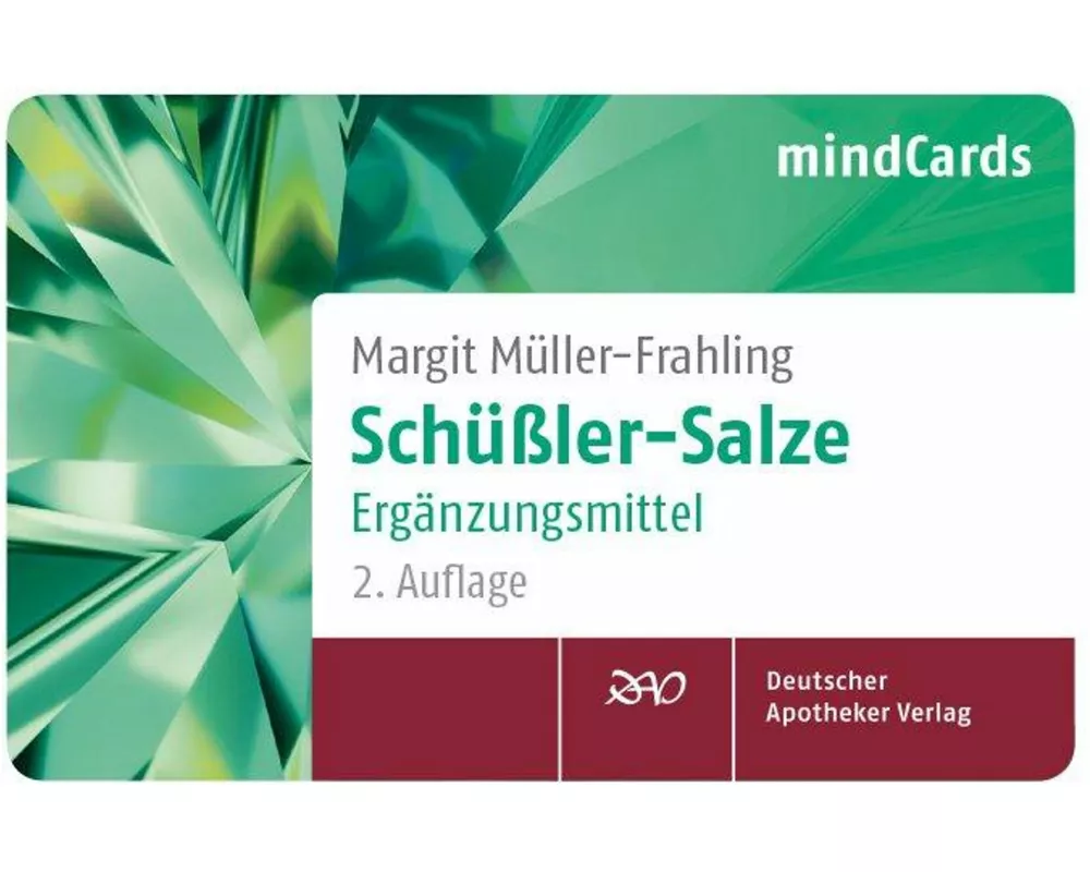 Schüßler-Salze Ergänzungsmittel