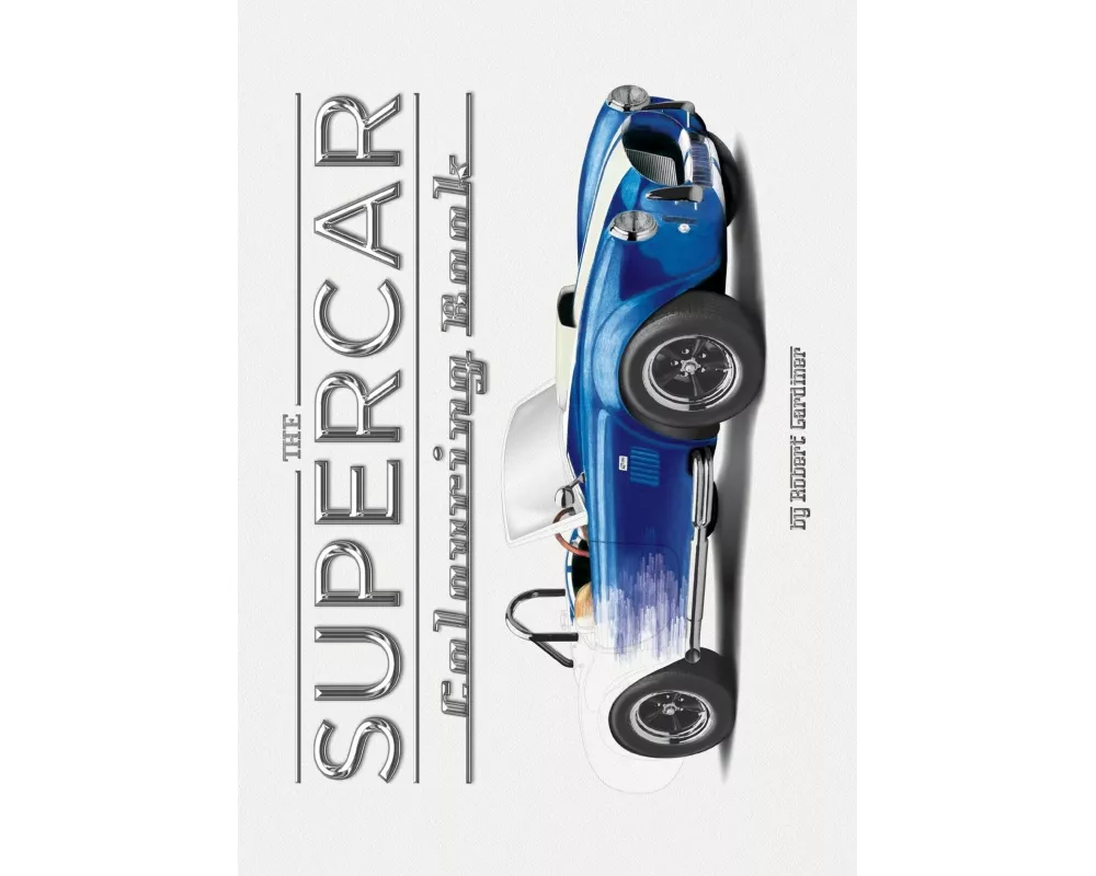 The Supercar Colouring Book