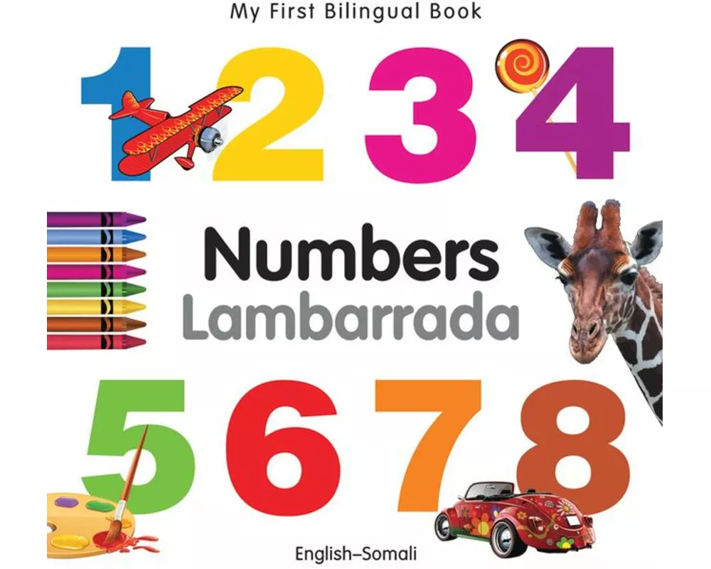 My First Bilingual Book - Numbers (English-Somali)