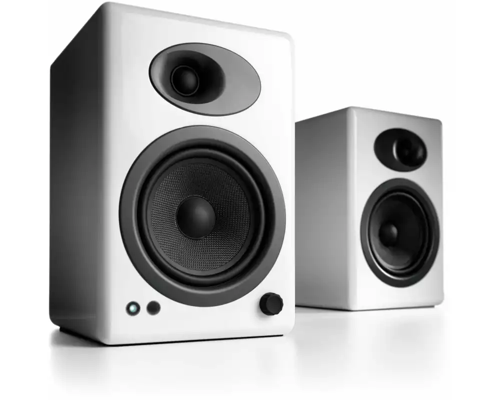 audioengine Regallautsprecher Paar A5+ Weiss