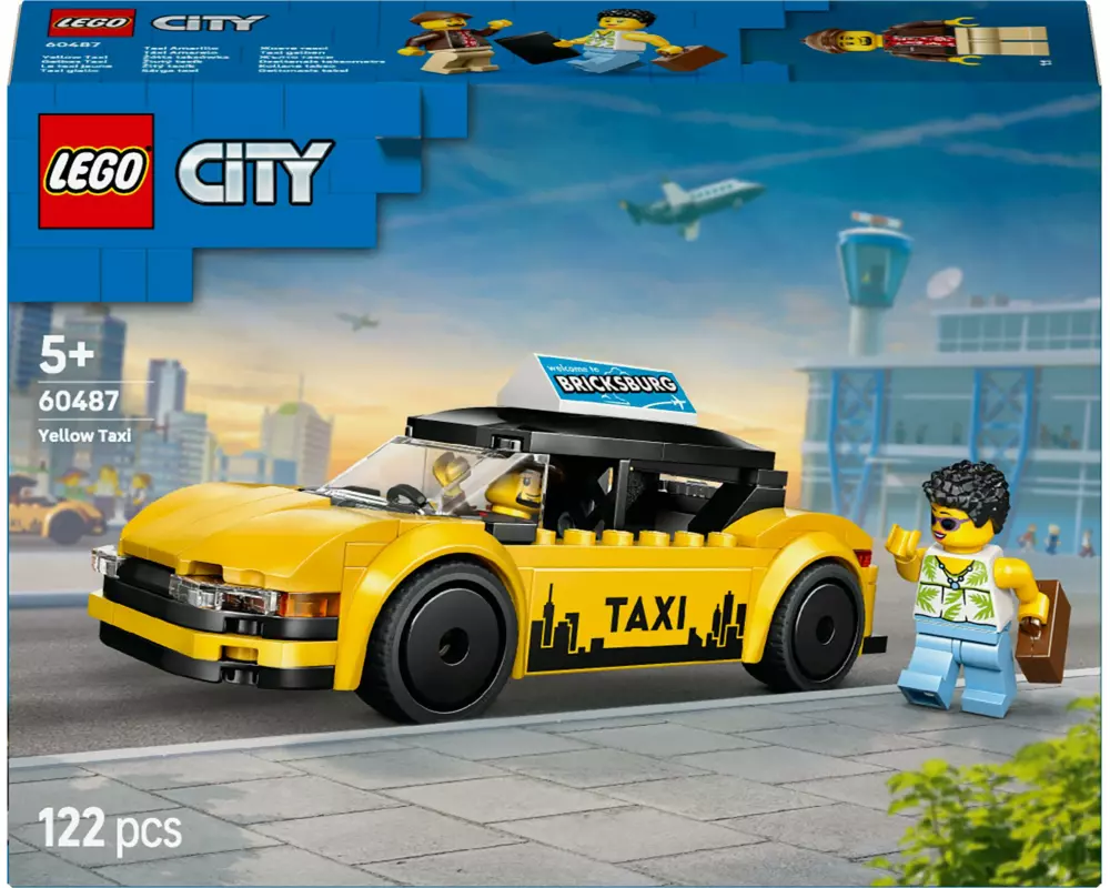 LEGO City Gelbes Taxi 60487