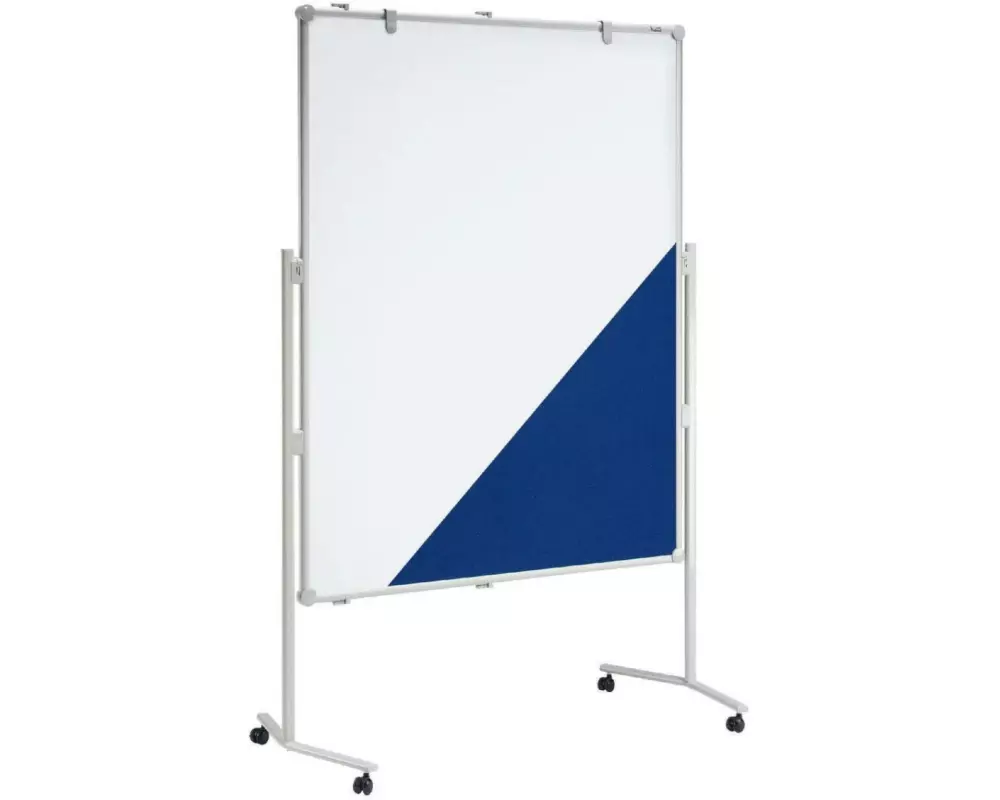 Maul Moderationswand MAULpro 120 cm x 150 cm, Weiss/Blau