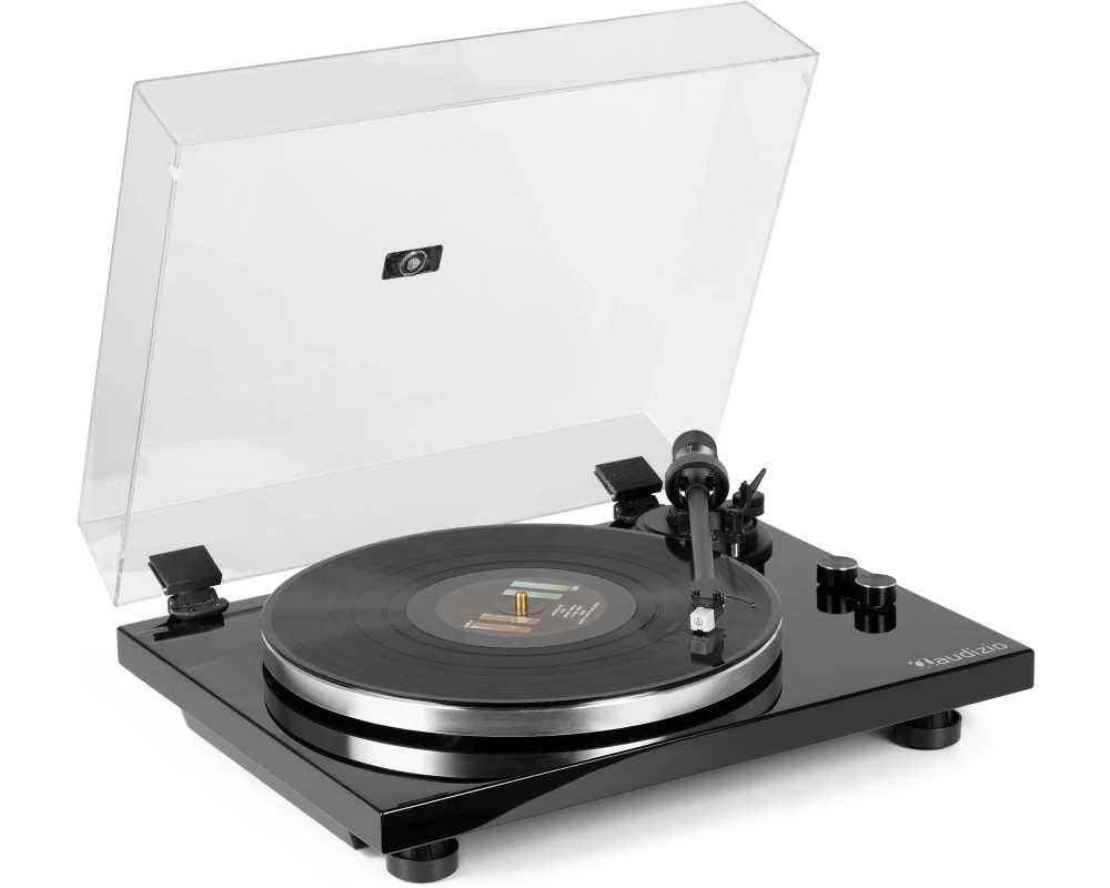 Audizio Plattenspieler Toledo Schwarz