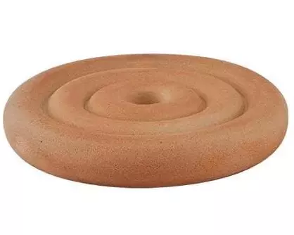 OYOY Kerzenhalter Savi low Ø 17 cm, Beige