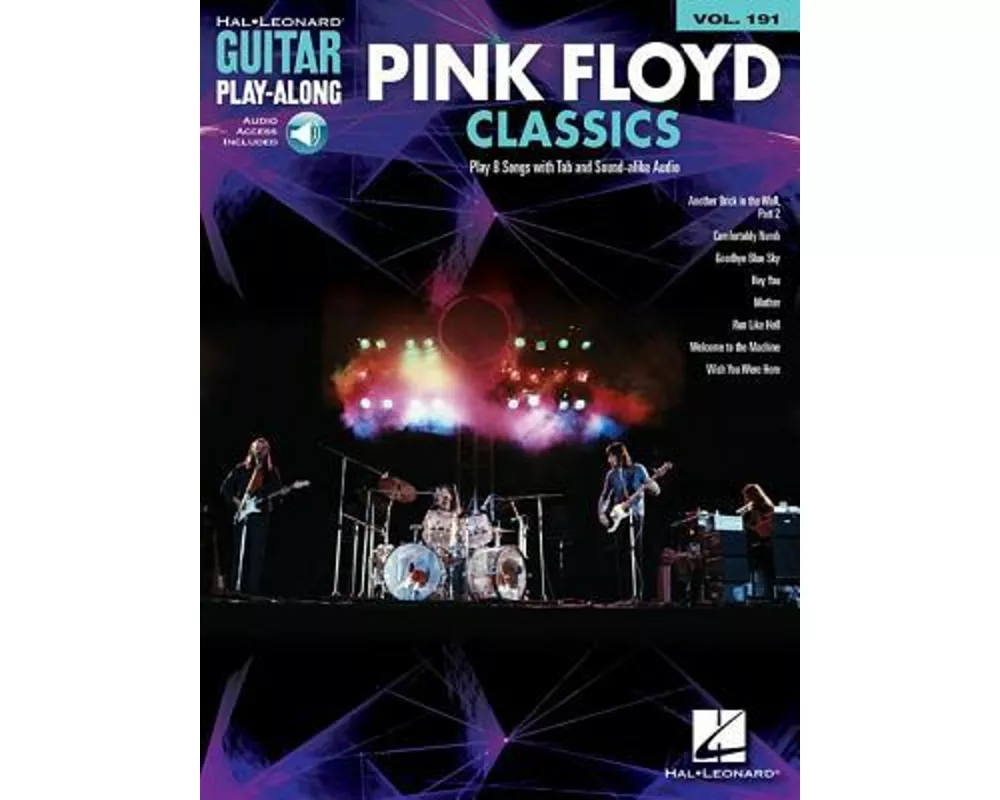 Pink Floyd - Classics - Guitar Play-Along Vol. 191 Book/Online Audio