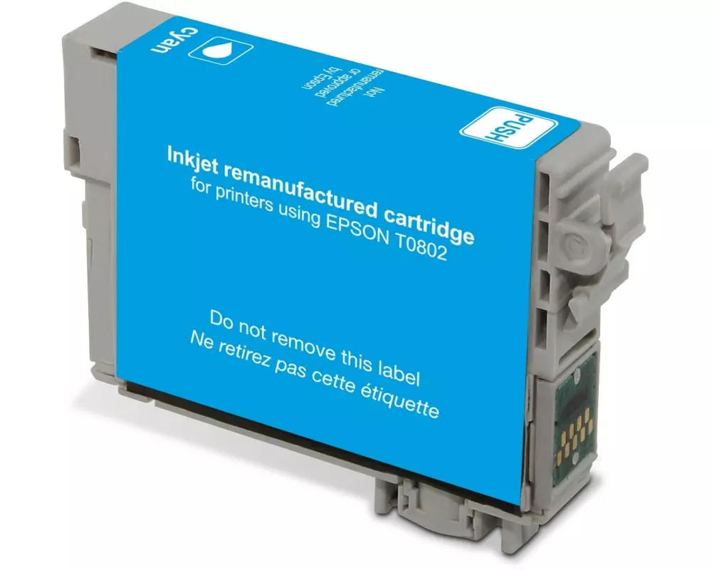 Generic Ink Tinte Epson T0802 Cyan