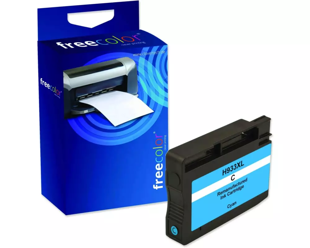 Freecolor Tinte HP No. 933 Cyan
