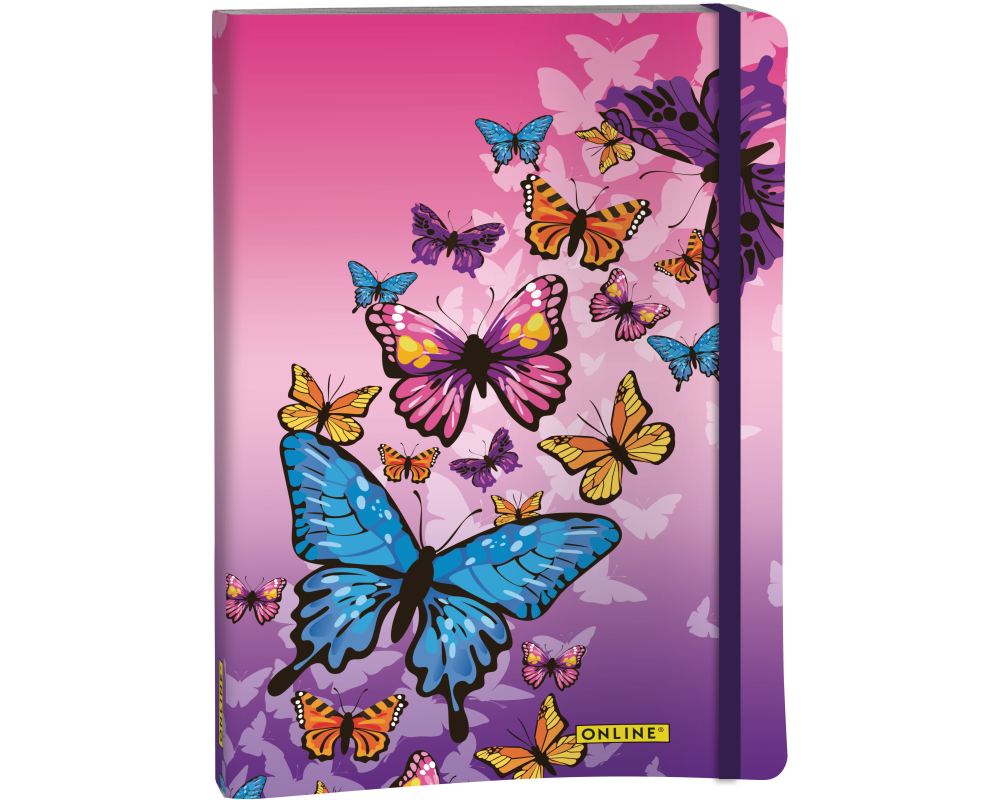 ONLINE Bullet Journal A5 2286 Butterfly