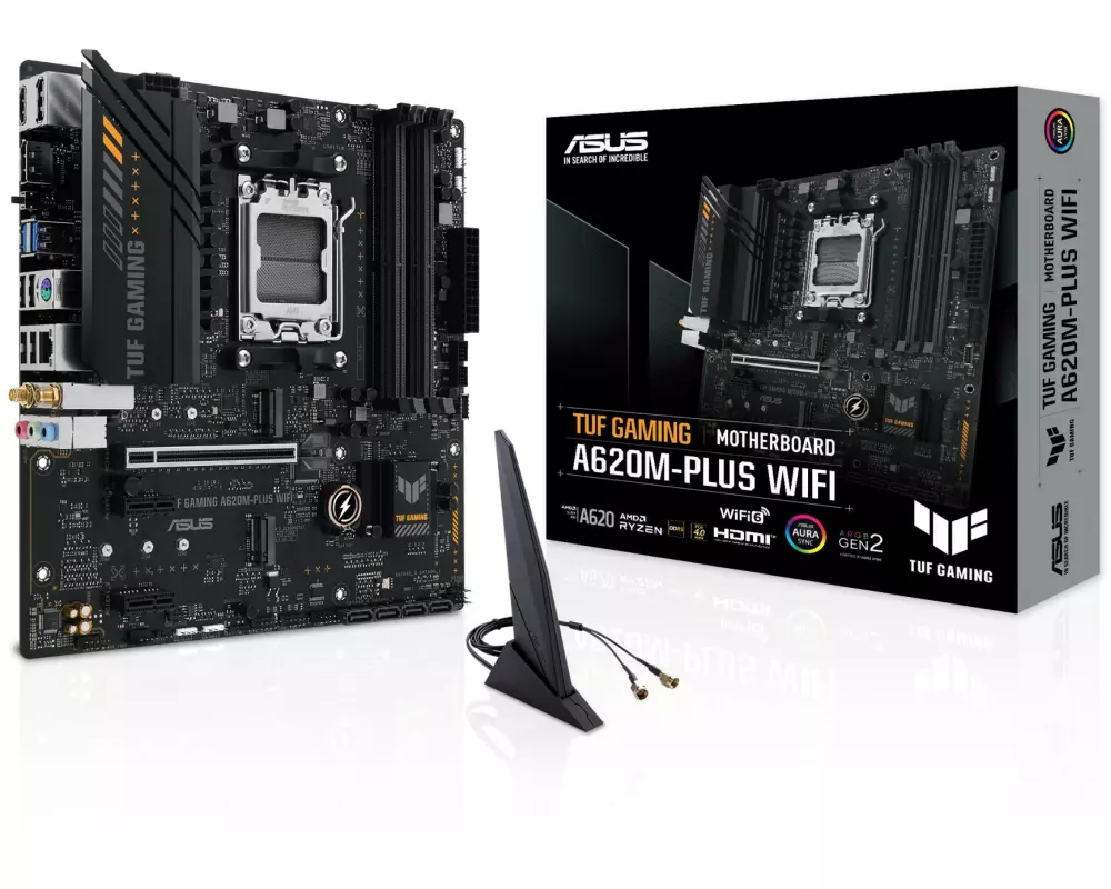 ASUS Mainboard TUF GAMING A620M-PLUS WIFI