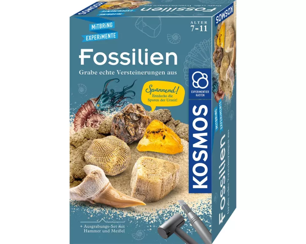 Kosmos Experimentierkasten Fossilien