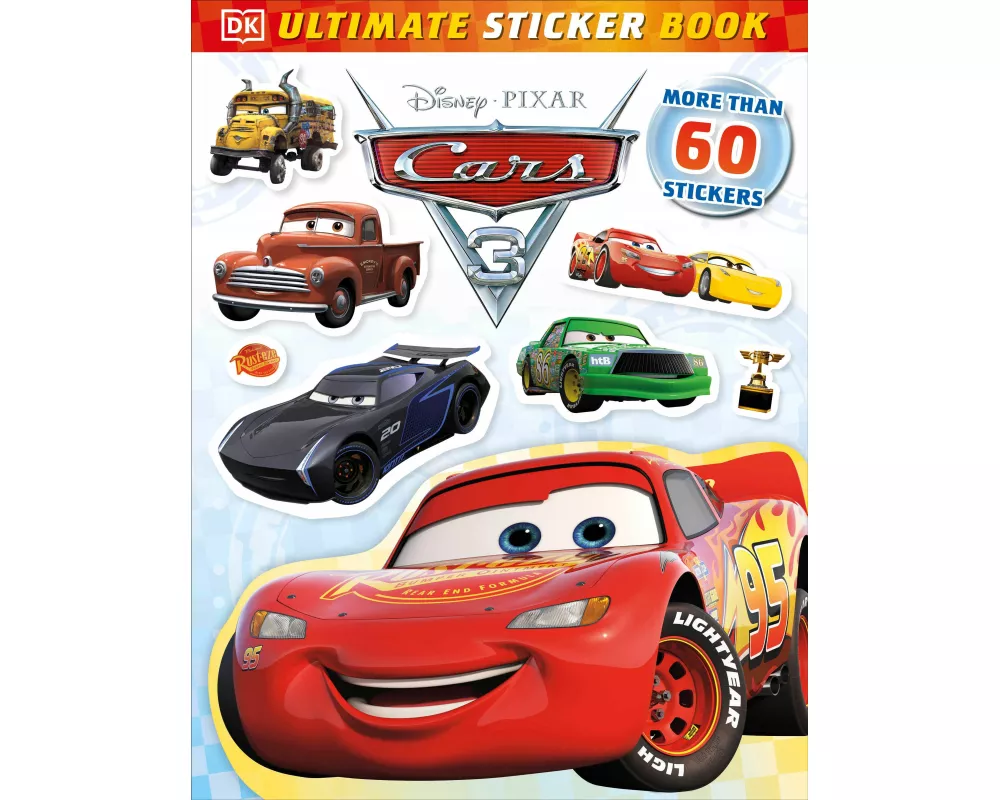 Ultimate Sticker Book: Disney Pixar Cars 3