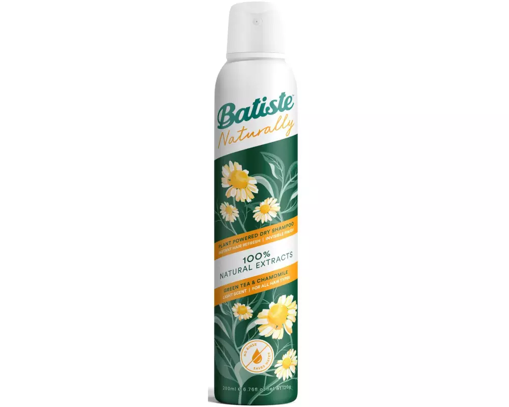 Batiste Trockenshampoo Naturally Green Tea and Chamomille 200 ml