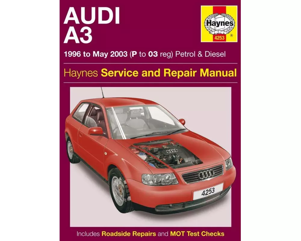 Audi A3 Petrol & Diesel (96 - May 03) Haynes Repair Manual