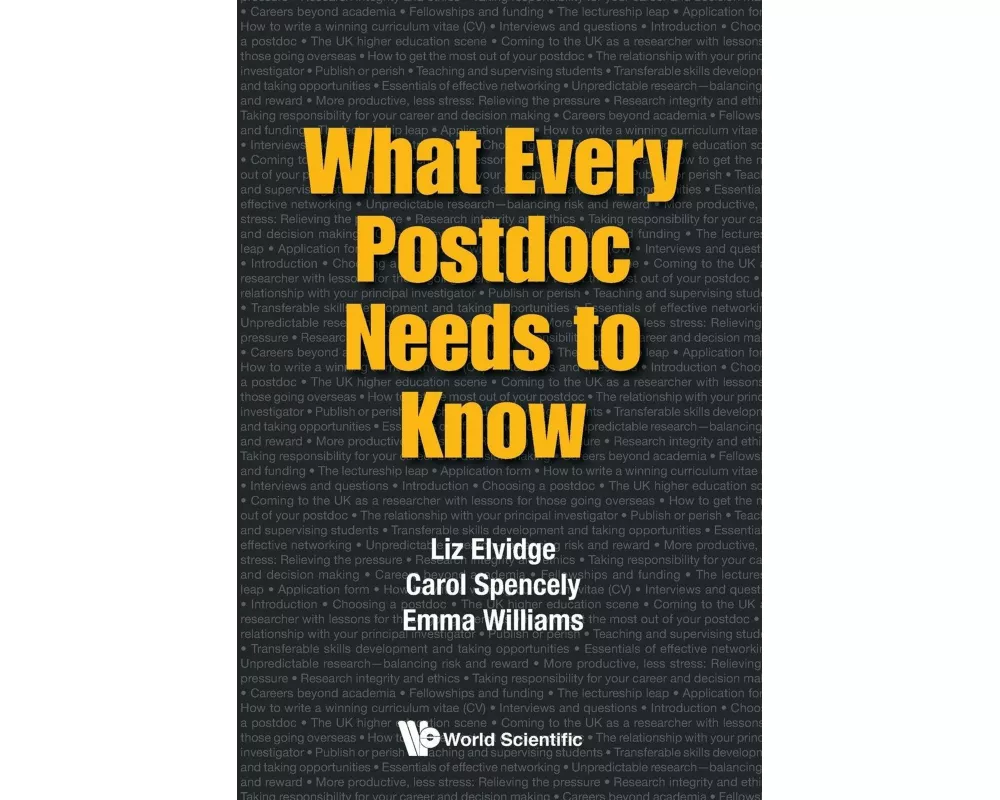 What Every Postdoc Needs to Know