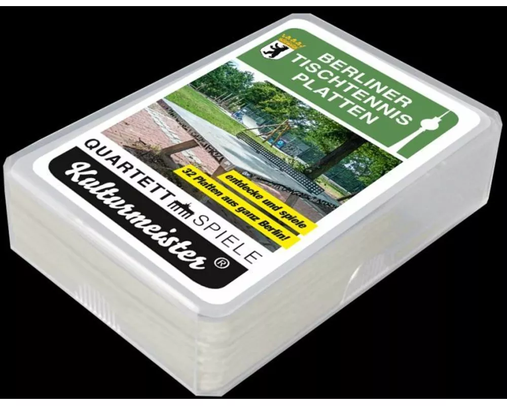 Berliner Tischtennisplatten Quartett Spiel