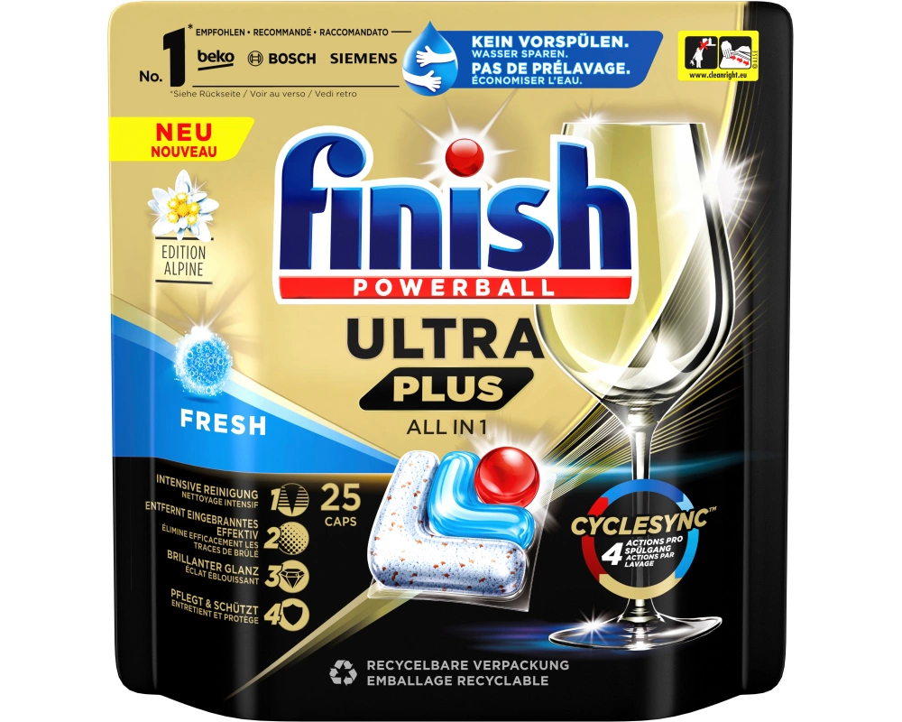 FINISH Ultra Plus All-in-1 3286337 Fresh
