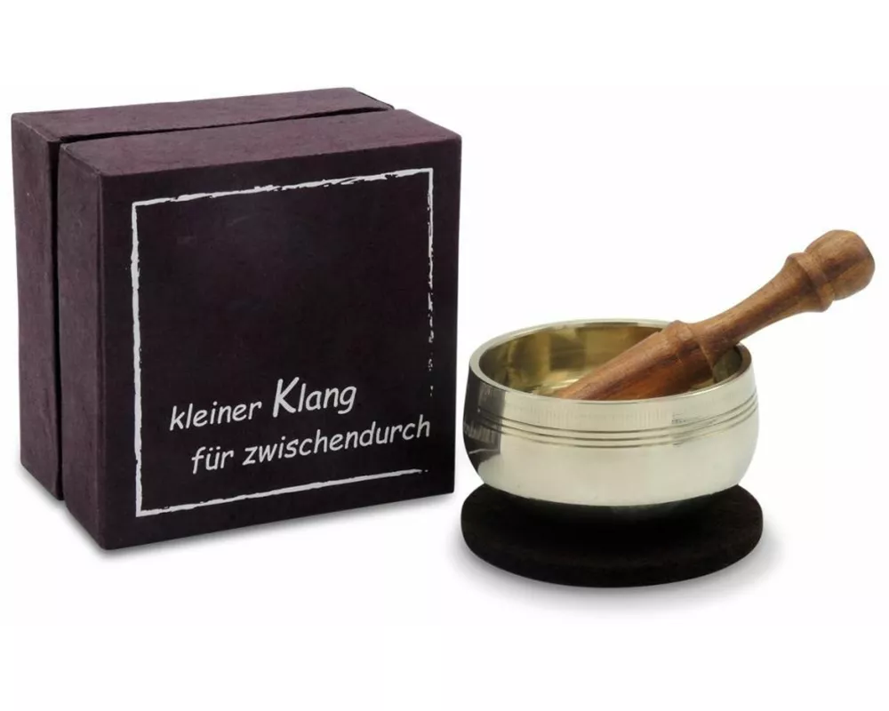 Klangschale in Box "kleiner Klang für zwischendurch"