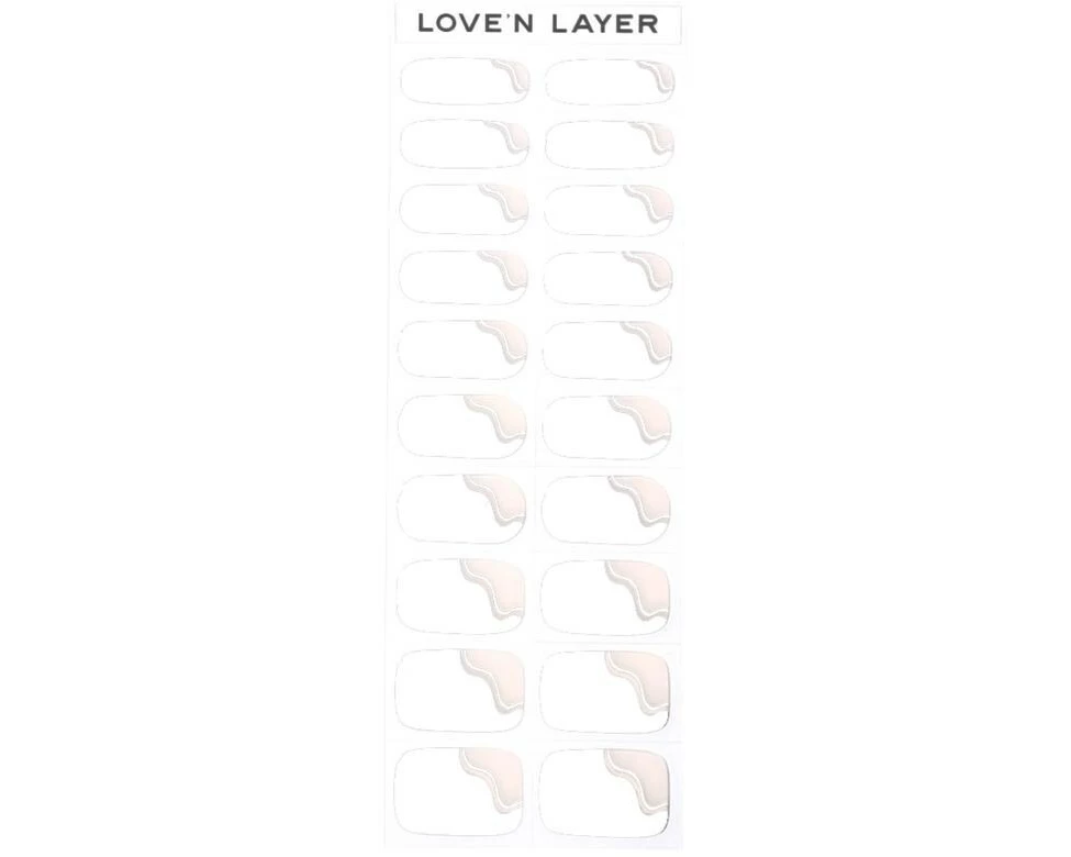 LoveNLayer French Swirl White 20 Stück
