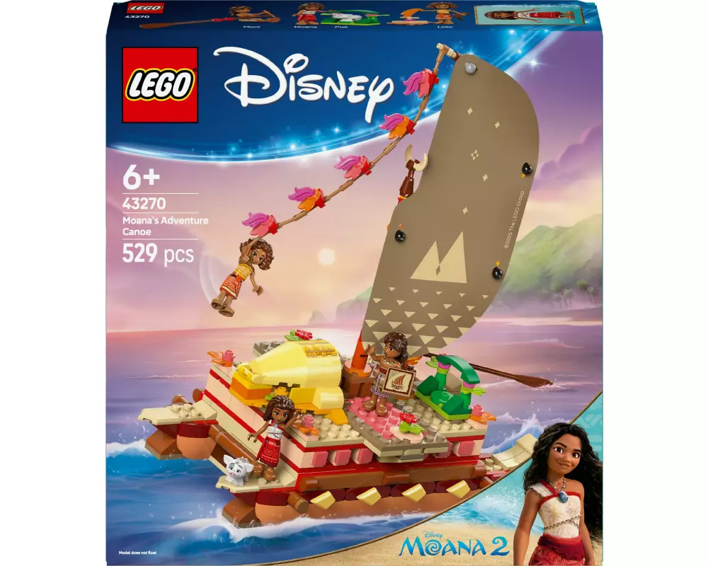 LEGO® Disney Princess Vaianas Abenteuerfloss 43270
