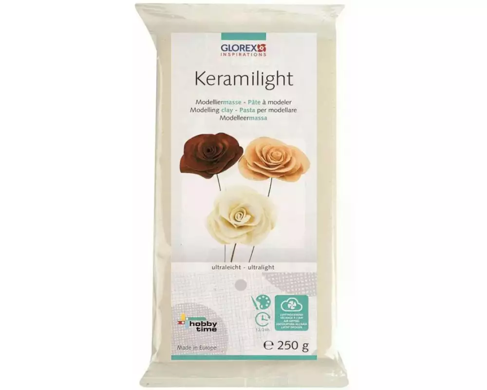 Glorex Modelliermasse Keramiplast 250g