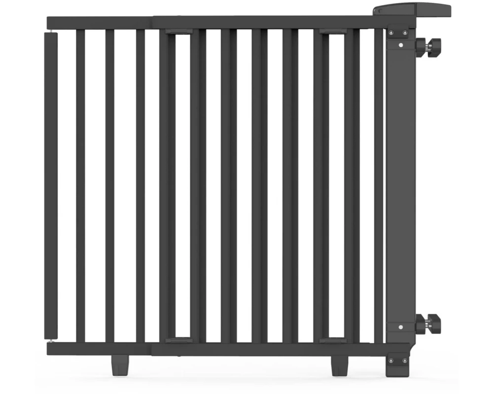 Geuther Treppenschutzgitter Schwarz 95 cm - 135 cm