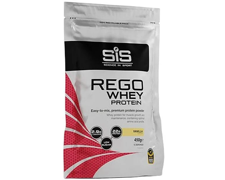 SIS - ScienceinSport Pulver Rego Whey Protein Vanilla, Beutel 450 g