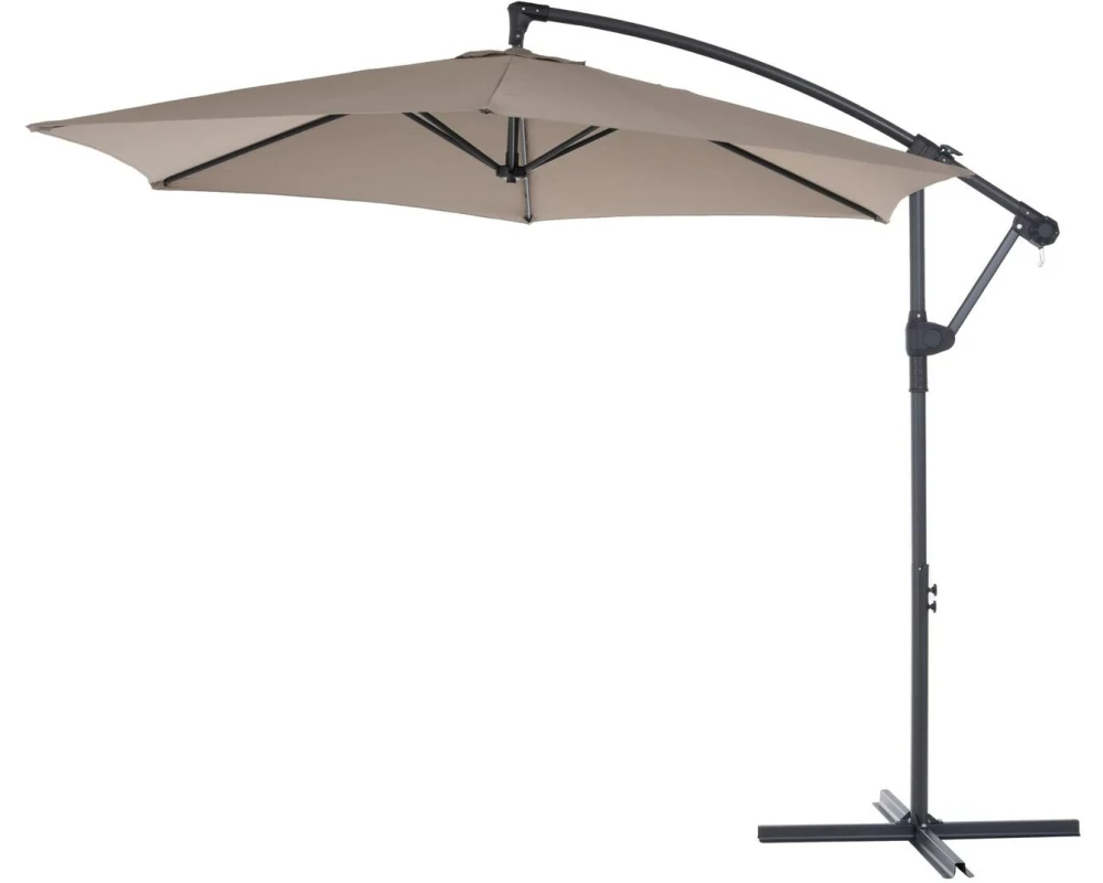 COCON Sonnenschirm TR-018 Ø 300 cm, hängend, Taupe