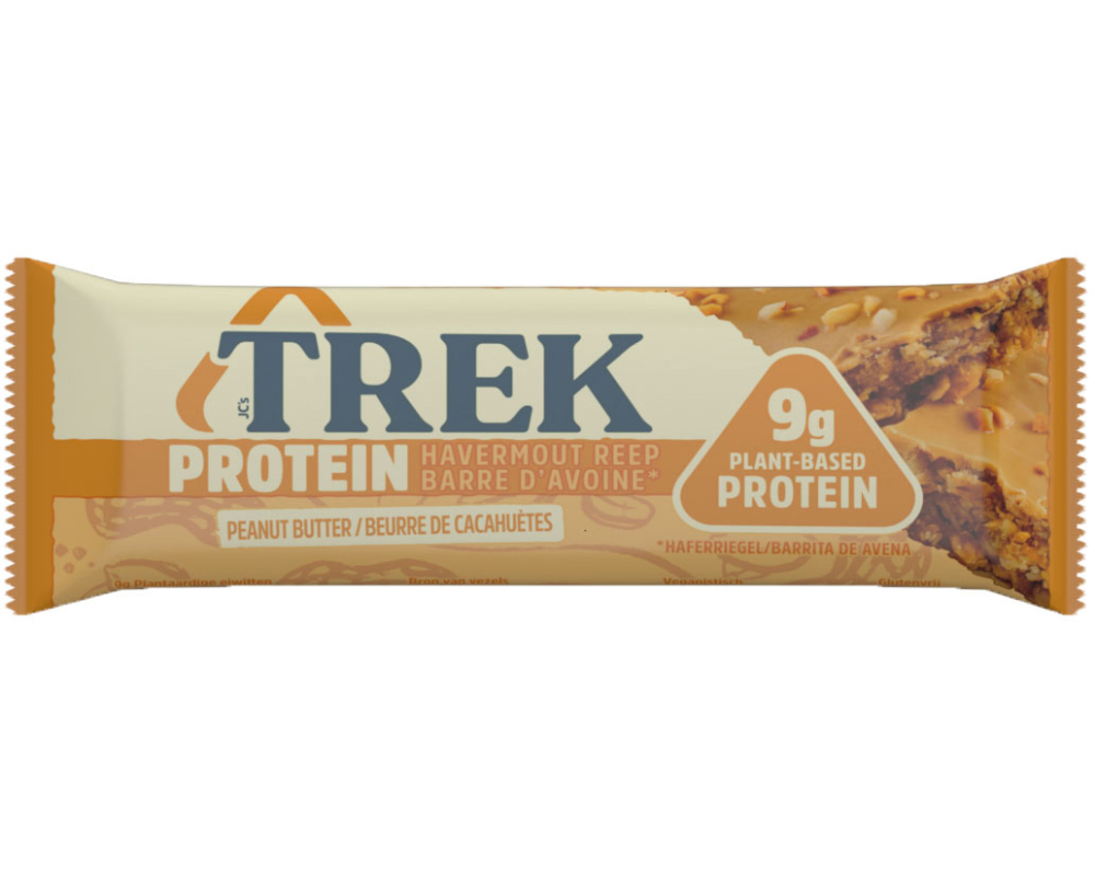 TREK Protein Haferriegel 13548 16 Stk. Peanut Butter