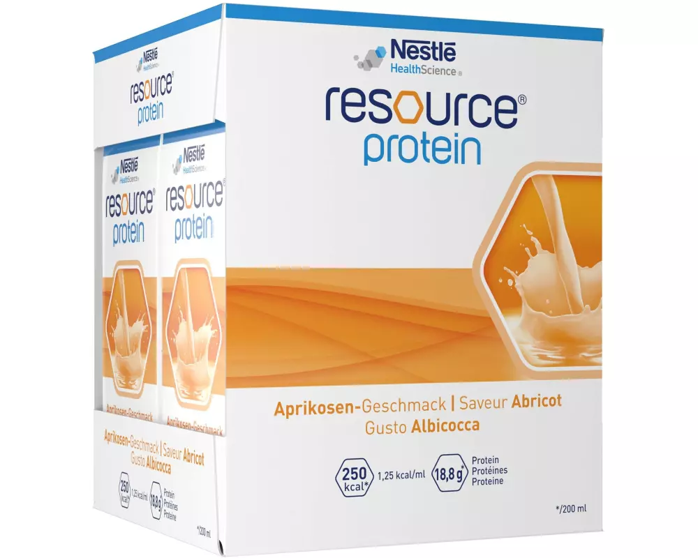 Resource Protein Aprikose 4 x 200 ml