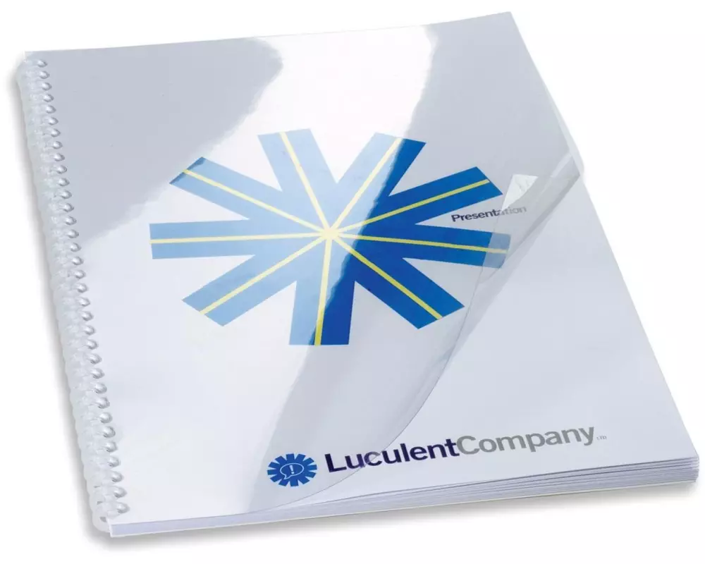 GBC Einbanddeckel Hi Clear A4 50 Stück, Transparent