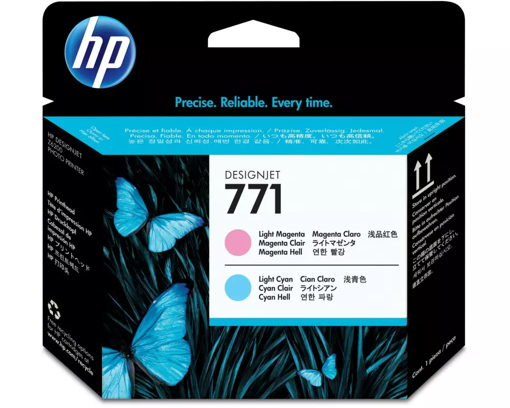 HP Druckkopf Nr. 771 (CE019A) Light Magenta/Light Cyan