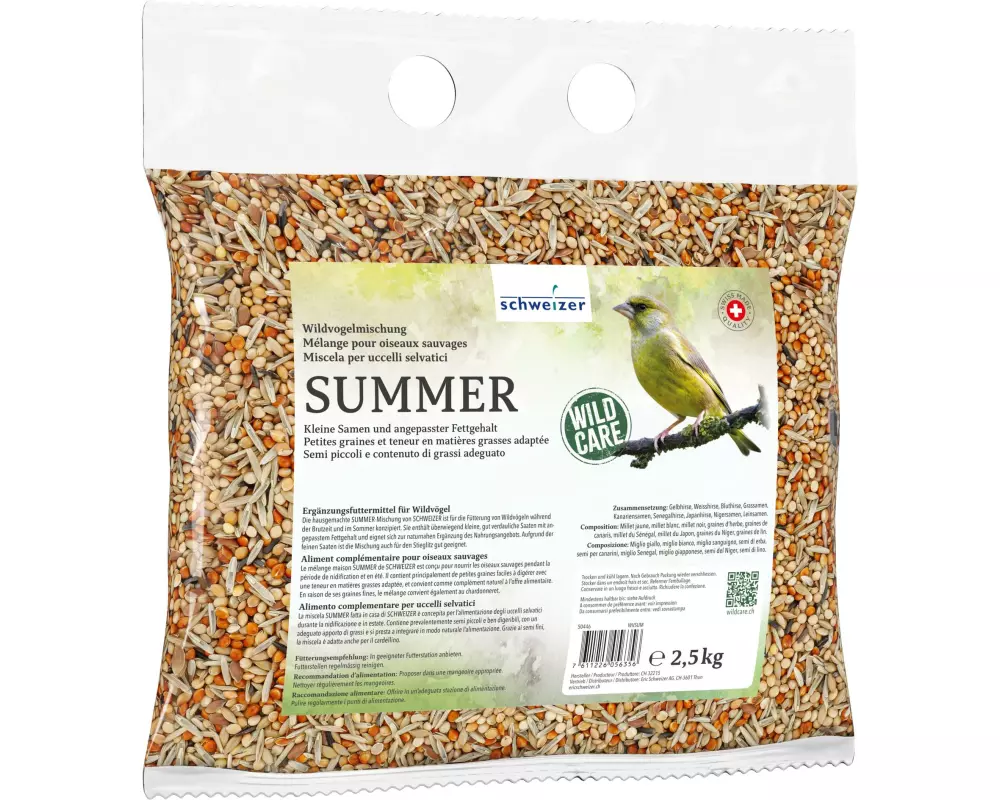 Eric Schweizer Wildtierfutter Summer 2.5 kg