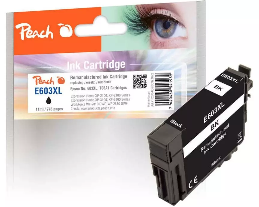 Peach Tinte Epson No 603XL (T03A1) Black