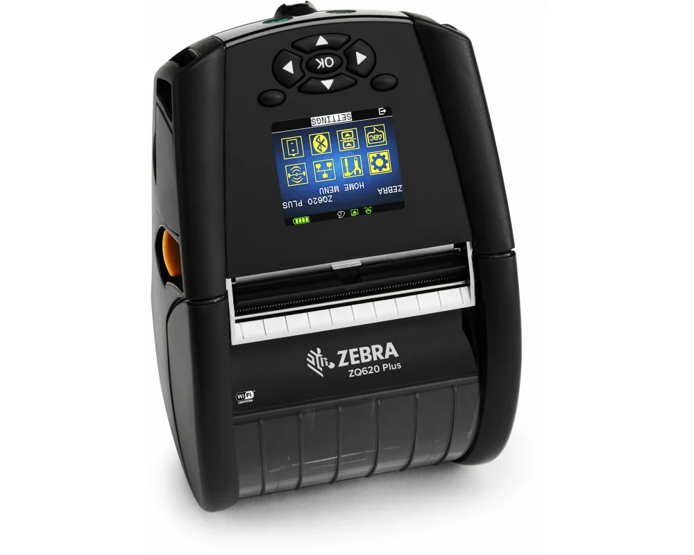 Zebra ZQ600 Plus Etikettendrucker Thermodirekt 203 x 203 DPI 115 mm/sek Verkabelt & Kabellos WLAN Bluetooth