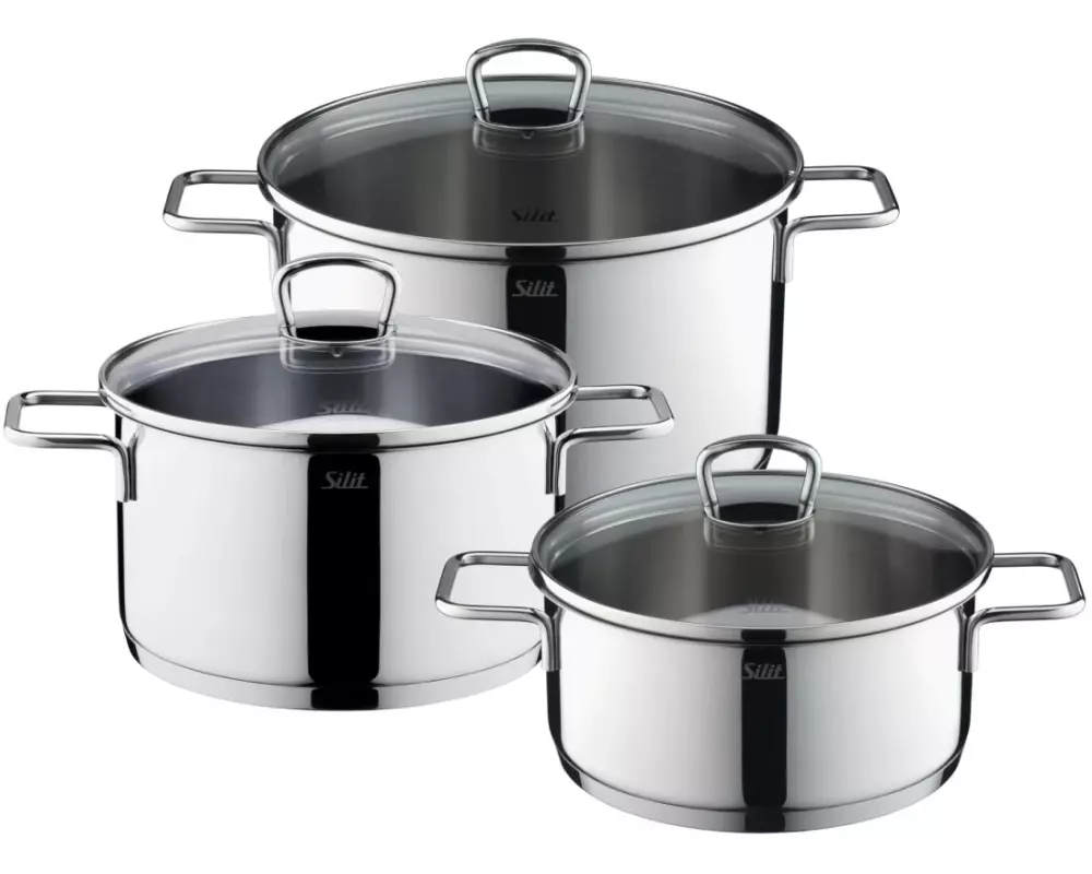 Silit Kochtopf-Set Alicante 3-teilig